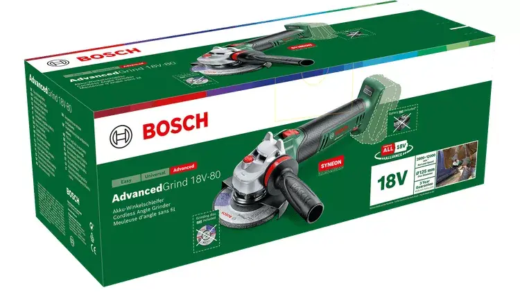 Шлифовальная машинка Bosch Advanced Grind 18V-80 Photo 3