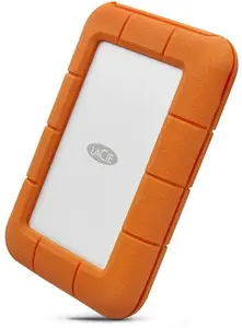External Hard Drive LaCie 2TB USB Type-C 3.2 Gen 1 Rugged Secure