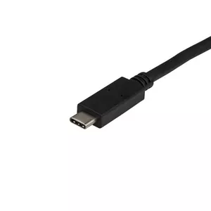 USB-A to USB-C Cable 0.5 m, StarTech USB 3.2 Gen 2 (10 Gbps), Nickel contacts, Black