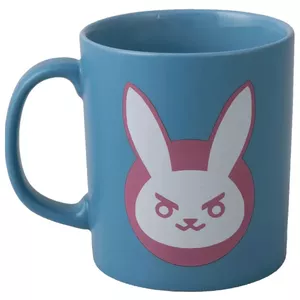 Керамическая кружка JINX D.Va Blue-Pink модель 76030 — кружка с персонажем