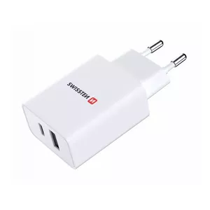 Зарядное устройство для мобильных устройств Swissten 22037000 Универсальное Белое AC Внутреннее