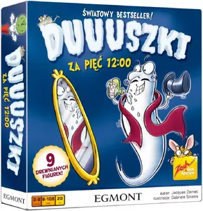 Grāmata Egmont — Duuuszki za pięć 12:00 (poļu valodā) — spēļu žanrs, 200×200 mm, 8+