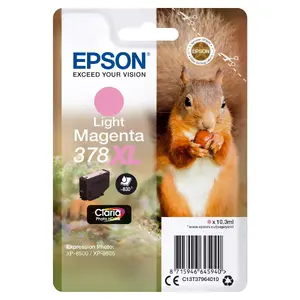 Картридж Epson Squirrel Singlepack 378XL Светло-розовый