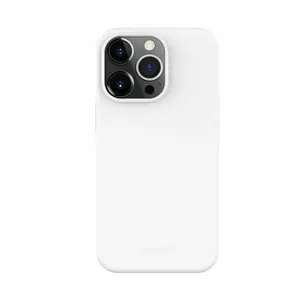 Силиконовый чехол Evelatus для iPhone 13 Pro Max — soft-touch белый