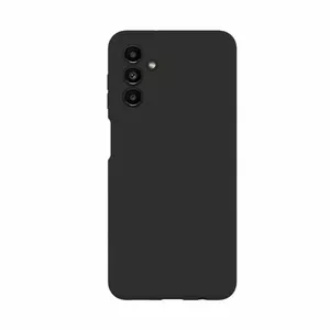 Protective Soft Touch Silicone Case Evelatus for Samsung Galaxy A13 5G — Black