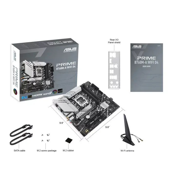 Pamatplate ASUS PRIME B760M-A WIFI D4, 90MB1CX0-M0EAY0 Photo 6