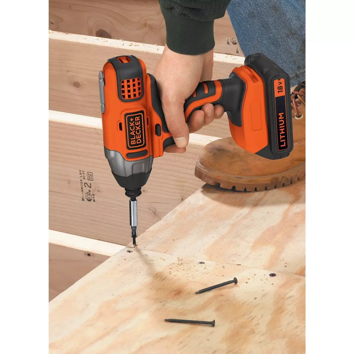Ударный гайковерт Black & Decker BDCIM18N-XJ Photo 6