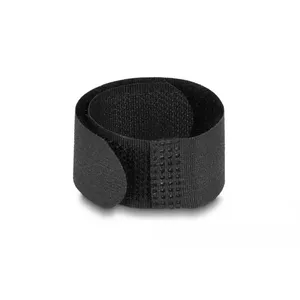 Hook & loop kabelis DeLOCK 19110 180x20mm melns 10 gabali