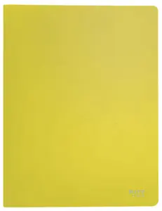 Leitz Recycle Display Book A4 Yellow Polypropylene 20 Pockets