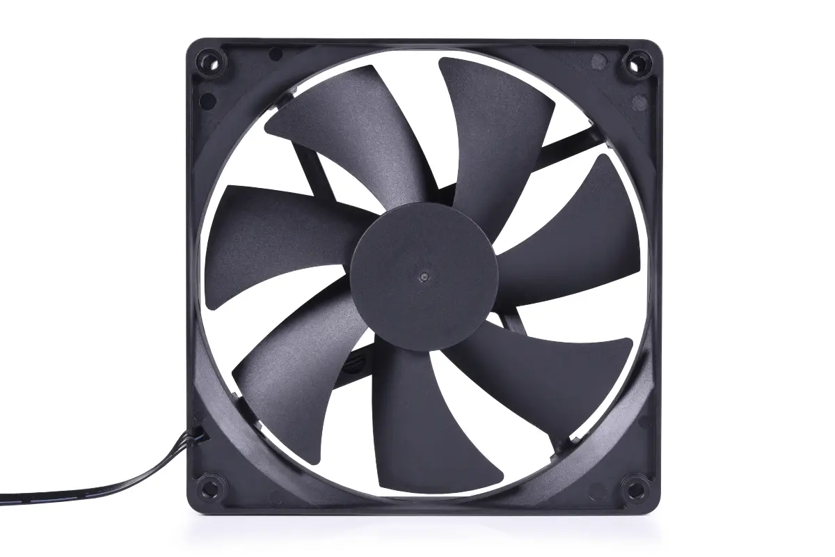 Alphacool Core Datora korpusa ventilators Melns