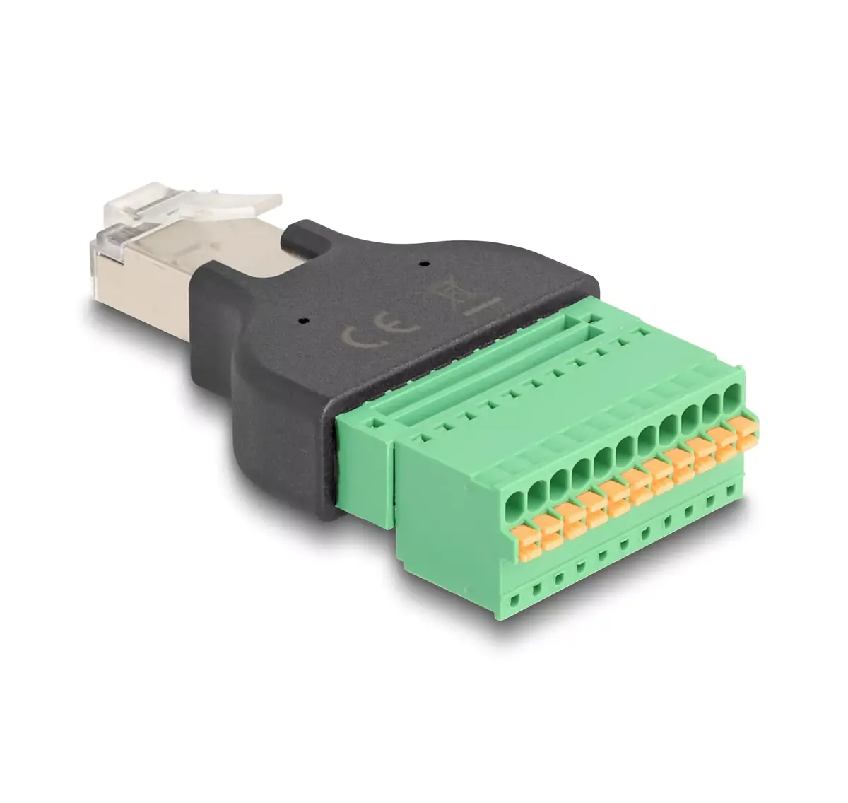 DeLOCK RJ50 vīriešu uz termināla bloku adapteris Photo 2