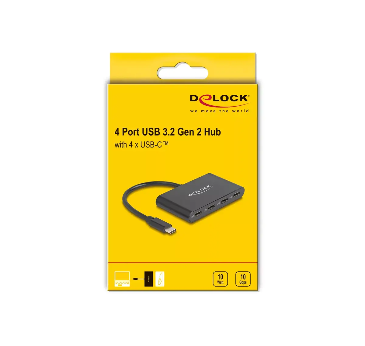DeLOCK 64129 USB 3.2 Gen 2 centrmezgls Photo 3