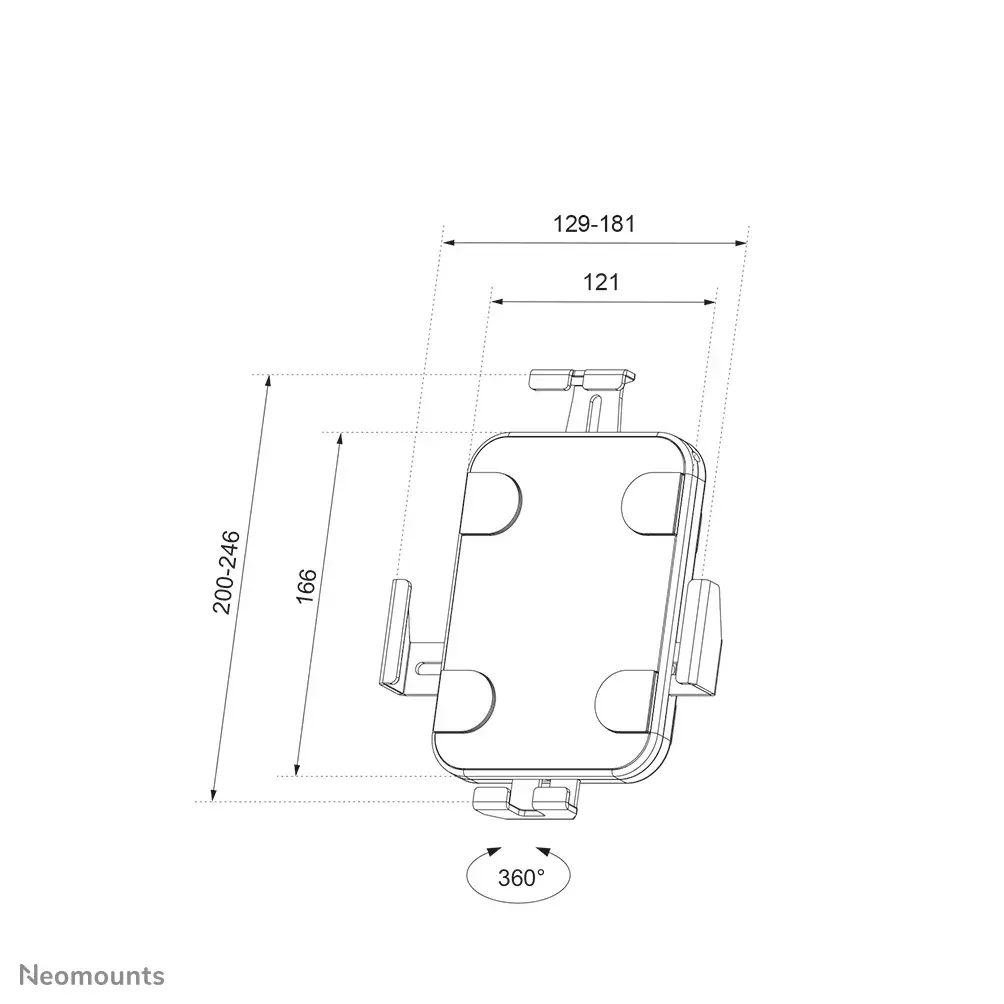 Держатель для планшета WL15-625BL1 Photo 19