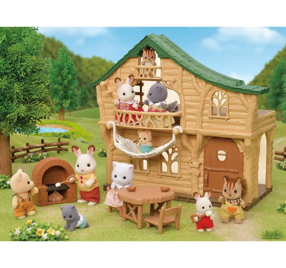 Sylvanian Families Озёрный Лодж Photo 5