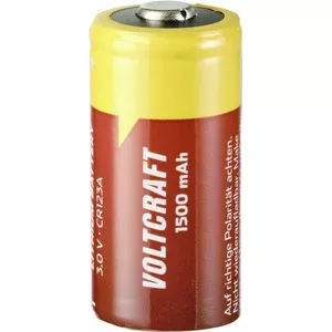 Литиевая батарейка CR123A Voltcraft VC-12714225 3В 1500 мА·ч
