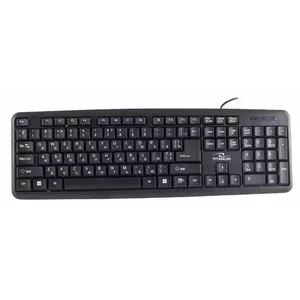 Keyboard ESPE RANZA TK101UA — Standard USB, 104 keys, Ukrainian layout, Black
