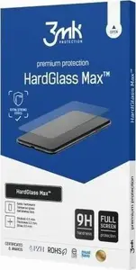 Переднее закалённое стекло 3MK HardGlass Max для Samsung Galaxy Z Fold3 5G — чёрное