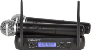 Bezvadu VHF rokasspiediena mikrofons AZUSA WR-358LD (LEC-MIK0141)