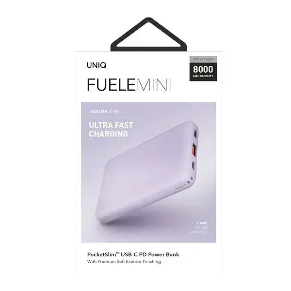 Портативный аккумулятор UNIQ Fuele mini UNIQ-FUELEMINI-LAVENDER Photo 9