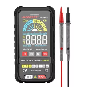 Цифровой мультиметр Habotest HT124B+ — измерение переменного/постоянного напряжения и сопротивления
