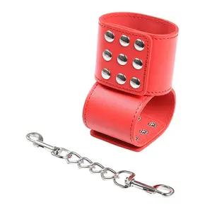 Наручники OHMAMA Fetish Металл Красный