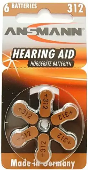 Vienreizējā akumulators Ansmann Blister 6 X