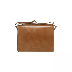 Messenger soma dbramante1928 Marselisborg 14" Zelta brūns Plecu siksna Monohroms