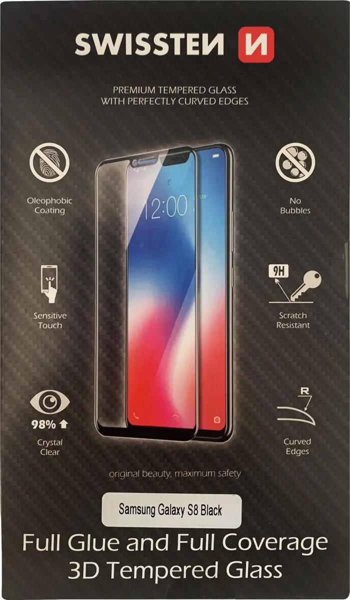 Aizsargstikls Swissten Ultra Durable 3D Japanese
