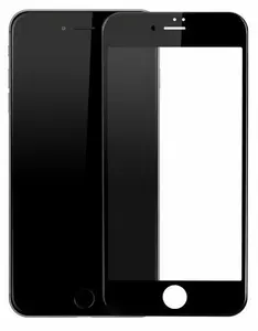 Swissten Ultra Durable 3D Japanese Tempered Glass Screen Protector for Apple iPhone 6 / 6S, 9H Hardness, Black