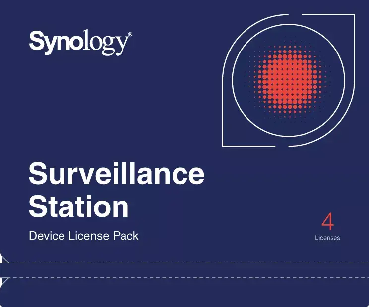 Licences komplekts Synology 4 cam Lic Pack Photo 1