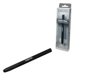 Стилус LogiLink AA0010 черный алюминий и резина совместим с iPad iPhone iPod