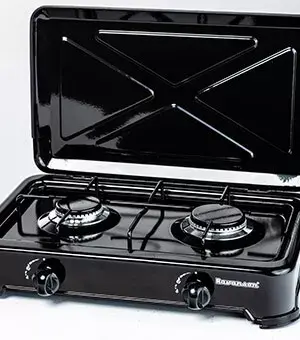 Gāzes plīts Ravanson K-02TB — 2 zonas Photo 2
