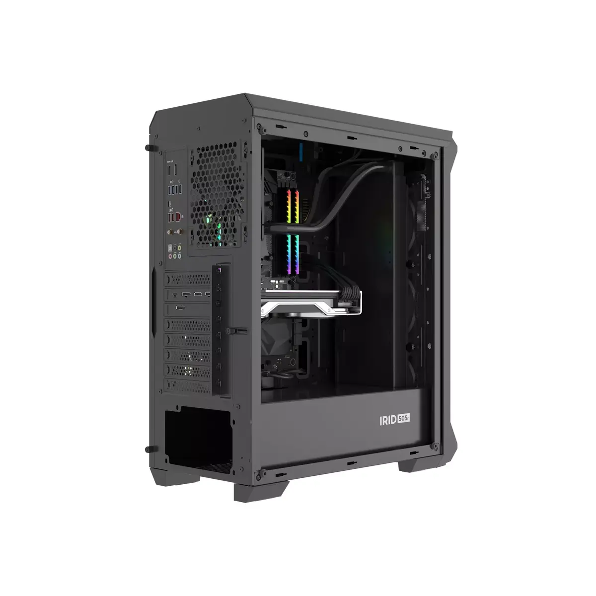 Genesis Irid 505F Midi Tower korpuss Photo 7