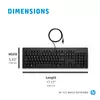 Klaviatūra HP 125 USB WD KBD Photo 9
