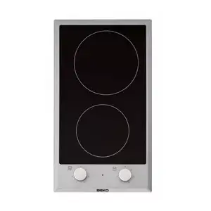 Встраиваемая керамическая варочная панель Beko HDCC 32200 X, 2 зоны, сенсорное управление