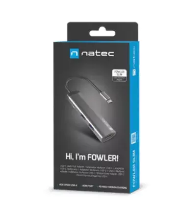 NATEC Fowler Slim Проводной USB 3.2 Gen 1 Type-C Photo 7
