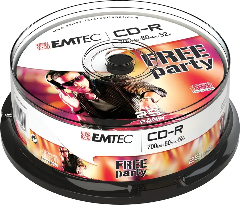 CD-R Emtec ECOC802552CB 700 MB 52x