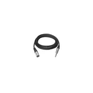 Audio kabelis Vivolink PROAUDXLRJACK1 1m XLR 6.35mm Melns