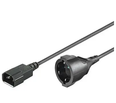 Strāvas kabelis Microconnect PE130100 melns 1
