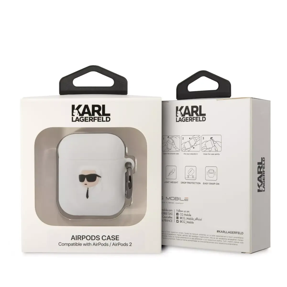 Karl Lagerfeld AirPods silicone cover KLA2RUNIKH Photo 2