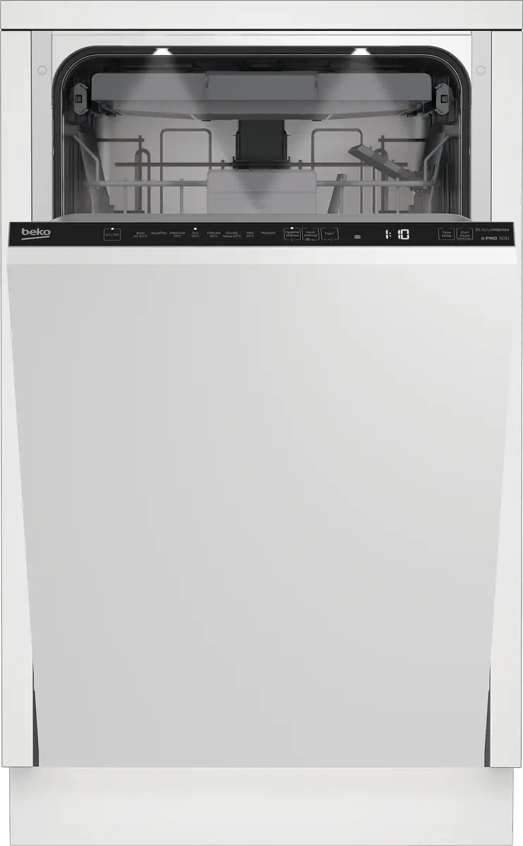 Beko BDIS38040Q Iebūvējama šaurā trauku mazgājamā