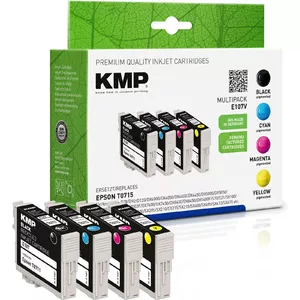 Картридж KMP Epson T0715 Multip. 245-485 S. E107V восстановленный черный
