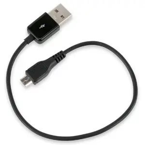 USB cable ANSMANN 1700-0013 — USB A to Micro-USB A 0.2 m, USB 2.0, black