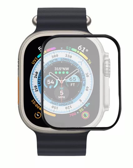 Stikla ekrāna aizsargs Apple Watch Ultra