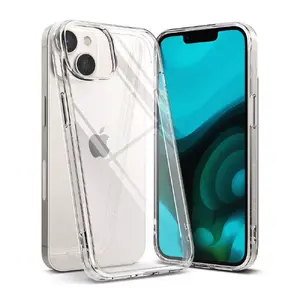 Задняя накладка Fusion accessories для Apple iPhone 14 Pro — 2 мм силикон, прозрачная