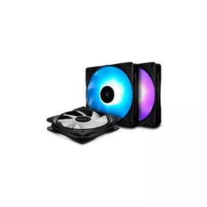 DeepCool RF120 3-in-1 120mm PWM Case Fan Set with RGB Lighting and Controller