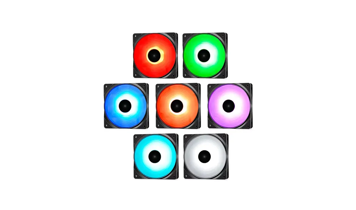 Комплект вентиляторов DeepCool RF120 3-в-1 120 мм RGB Photo 5