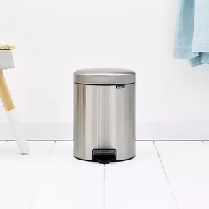 Pedal Bin Brabantia newIcon Round Brushed steel
