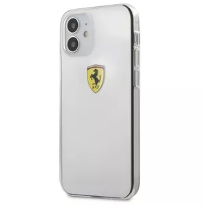 Ferrari ESTRHCP12STR Protect Silicone Case For Apple iPhone 12 Mini Transparent