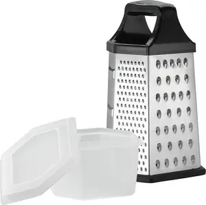 Kastes rīve Resto Kitchenware 95413 Melna Nerūsējošā tērauda